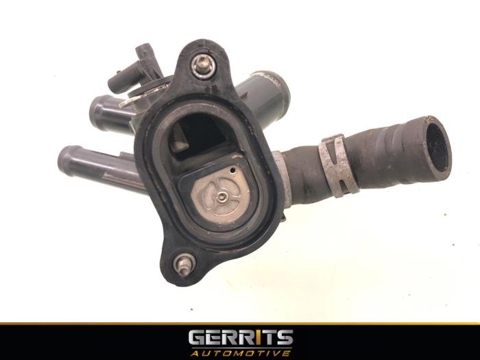 Thermostat housing from a Opel Astra K 1.4 Turbo 16V 2017