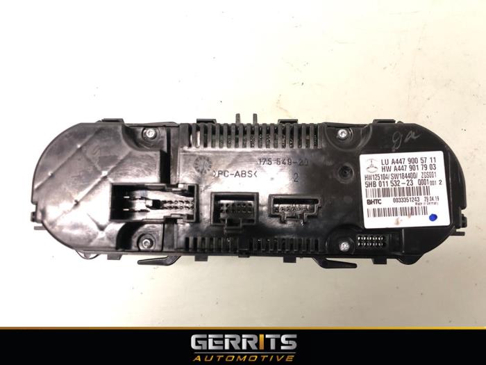 Air conditioning control panel Mercedes Vito 1.6 111 CDI 16V ...