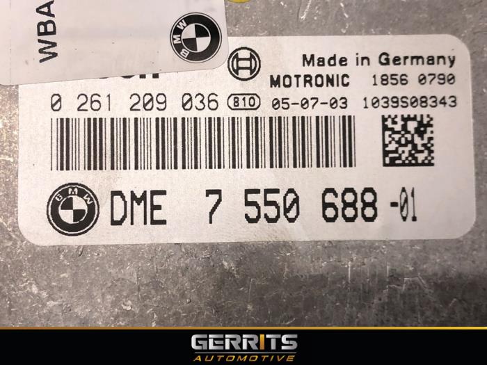 Engine management computer from a BMW 1 serie (E87/87N) 116i 1.6 16V 2005