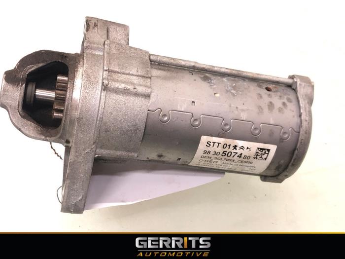 Usagé Démarreur Opel Crossland (X) 1.2 Turbo 12V Prix € 24,99 Règlement à la marge proposé par Gerrits Automotive BV