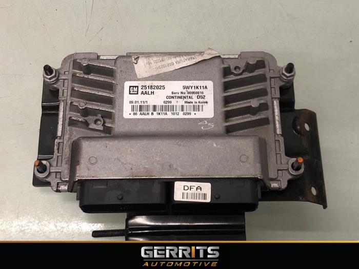 Used Engine management computer Chevrolet Spark (M300) 1.0 16V Bifuel Price € 74,99 Margin scheme offered by Gerrits Automotive BV