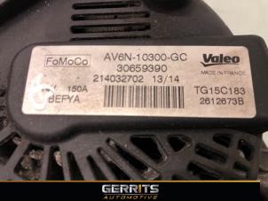 Dynamo van een Ford Transit Connect (PJ2) 1.6 TDCi 16V 75 2015