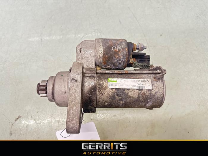 Begagnade Startmotor Volkswagen Golf VI (5K1) 1.4 TSI 122 16V Pris € 19,99 Marginaltabell erbjuds av Gerrits Automotive BV