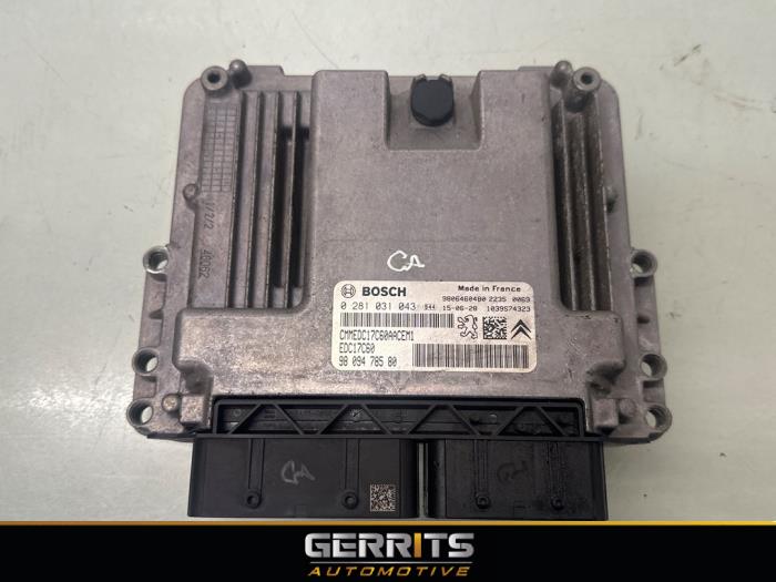 Used Engine management computer Peugeot 208 I (CA/CC/CK/CL) 1.6 Blue HDi 100 Price € 174,99 Margin scheme offered by Gerrits Automotive BV