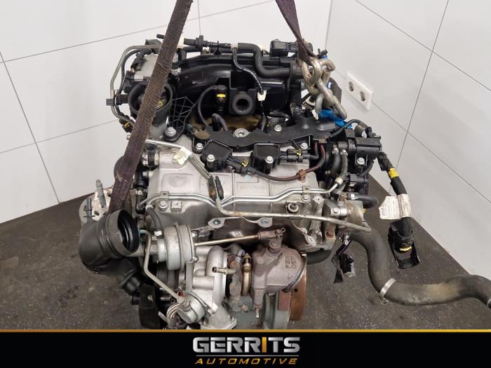 Motor van een Fiat 500 (312) 0.9 TwinAir 85 2011