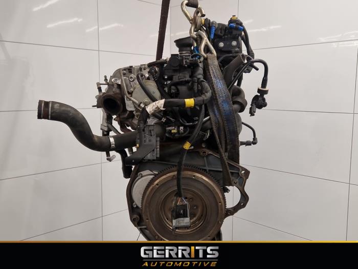 Motor van een Fiat 500 (312) 0.9 TwinAir 85 2011