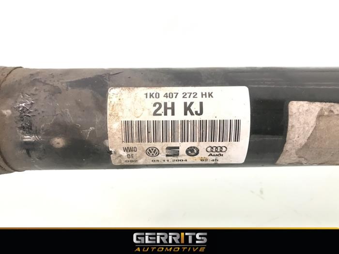 Front drive shaft, right from a Seat Altea (5P1) 1.4 TSI 16V 2009