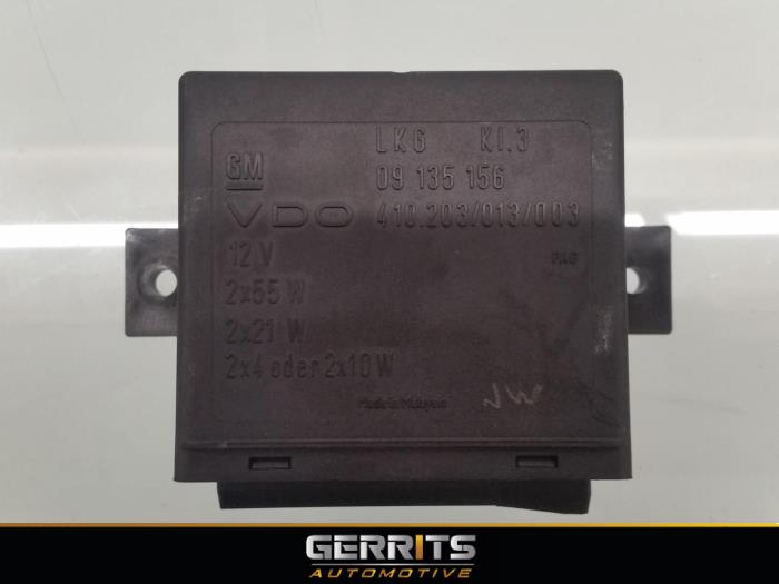 Usagé Ordinateur éclairage Opel Zafira (F75) 1.8 16V Prix € 21,98 Règlement à la marge proposé par Gerrits Automotive BV