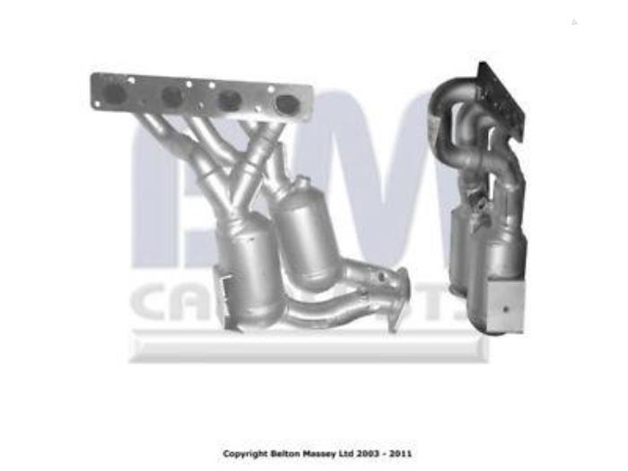 Catalytic converter BMW 1Serie 18407525460 N46B20