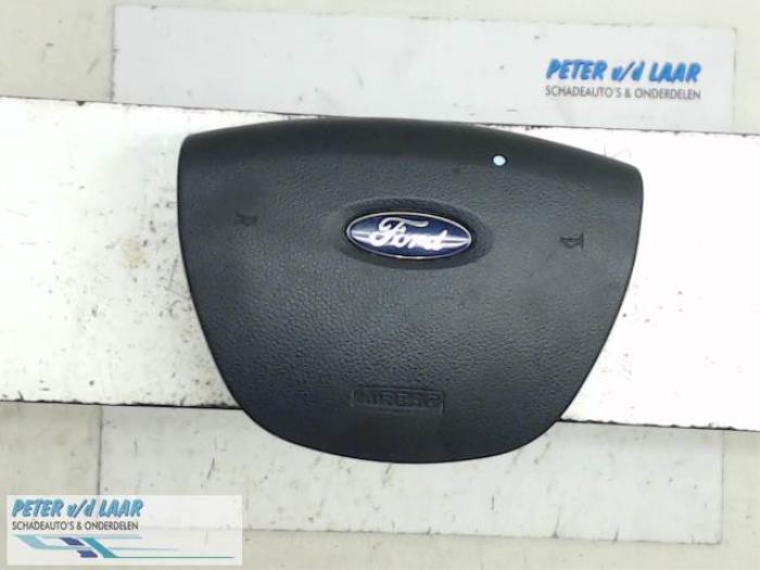Left airbag (steering wheel) from a Ford Transit 2.2 TDCi 16V 2012
