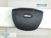 Left airbag (steering wheel) from a Ford Transit, 2006 / 2014 2.2 TDCi 16V, Delivery, Diesel, 2.198cc, 85kW (116pk), FWD, SRFA, 2008-07 / 2011-09 2012