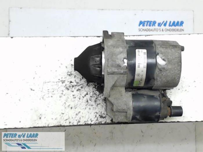 Begagnade Startmotor Mercedes A (W168) 1.4 A-140 Pris € 40,00 Marginaltabell erbjuds av Autodemontage van de Laar