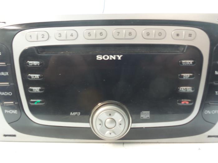 Radio/Lecteur CD d'un Ford S-Max (GBW) 2.0 16V 2007