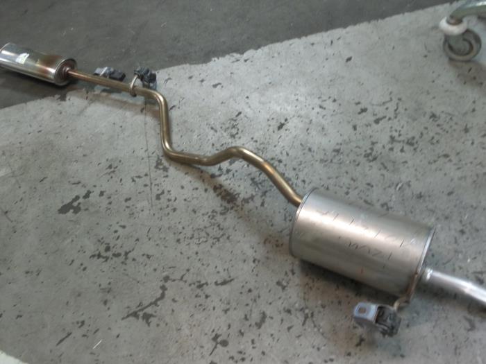 Exhaust rear silencer Renault Clio - 203006927R D4F740