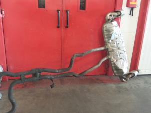 Used Exhaust rear silencer Porsche Cayenne (9PA) 4.5 S V8 32V Price on request offered by Autodemontage van de Laar