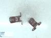 Front door hinge, left from a Nissan Note (E12), 2012 1.2 DIG-S 98, MPV, Petrol, 1.198cc, 72kW (98pk), FWD, HR12DDR, 2012-08, E12C 2013