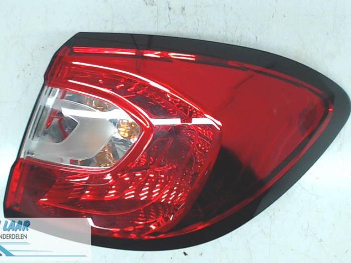 Taillight, right from a Renault Captur (2R) 0.9 Energy TCE 12V 2016