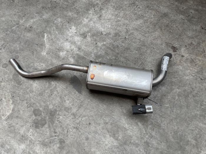 Gebrauchte Auspuff Enddämpfer Renault Clio III (BR/CR) 1.5 dCi 85 Preis € 60,00 Margenregelung angeboten von Autodemontage van de Laar