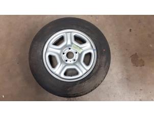 Used Wheel + tyre Dacia Duster (SR) 1.5 dCi 109 Price € 100,00 Margin scheme offered by Autodemontage van de Laar