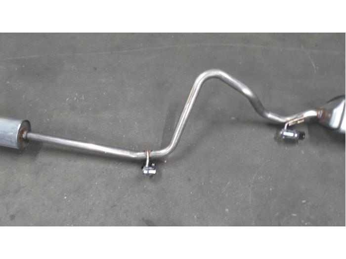 Exhaust (complete) from a Renault Clio V (RJAB) 1.3 TCe 130 16V 2019