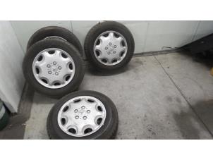 Used Set of wheels + winter tyres Mercedes A-Klasse Price on request offered by Autodemontage van de Laar