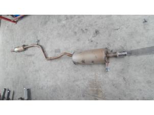 Used Exhaust central + rear silencer Dacia Duster (SR) 1.6 16V Price on request offered by Autodemontage van de Laar
