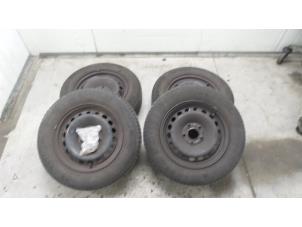 Used Set of wheels + tyres Renault Megane Price on request offered by Autodemontage van de Laar