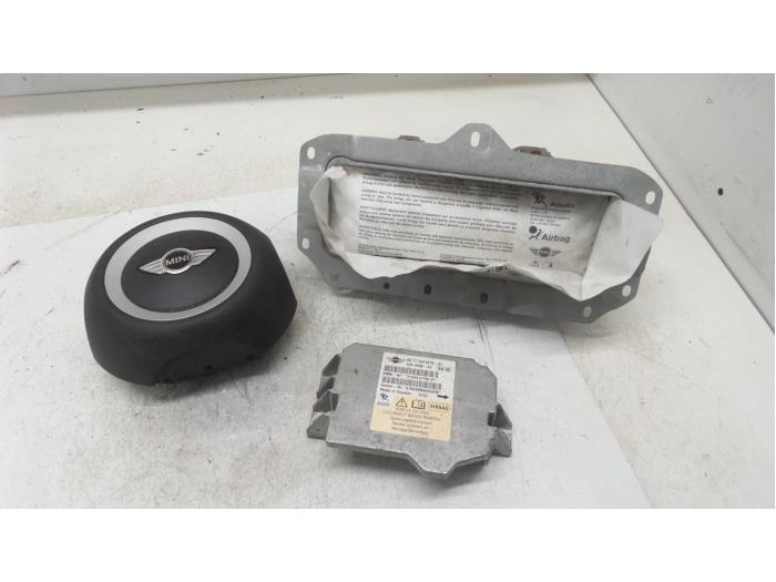 Gebrauchte Airbag Set + Modul Mini Mini (R56) 1.6 16V Cooper Preis € 350,00 Margenregelung angeboten von Autodemontage van de Laar