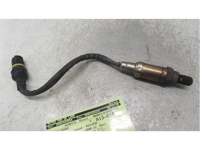 Używane Sonda lambda BMW 3 serie (E46/4) 320i 24V Cena na żądanie oferowane przez Autodemontage van de Laar