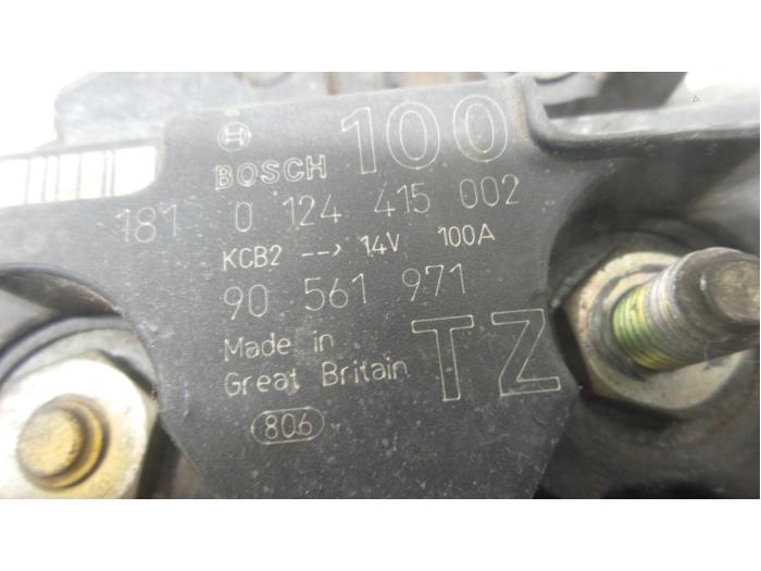 Gebrauchte Dynamo Opel Astra G (F08/48) 1.6 Preis € 50,00 Margenregelung angeboten von Autodemontage van de Laar