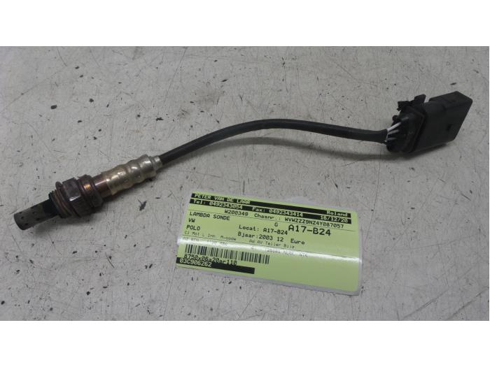 Usados Sonda Lambda Volkswagen Polo IV (9N1/2/3) 1.2 12V Precio de solicitud ofrecido por Autodemontage van de Laar