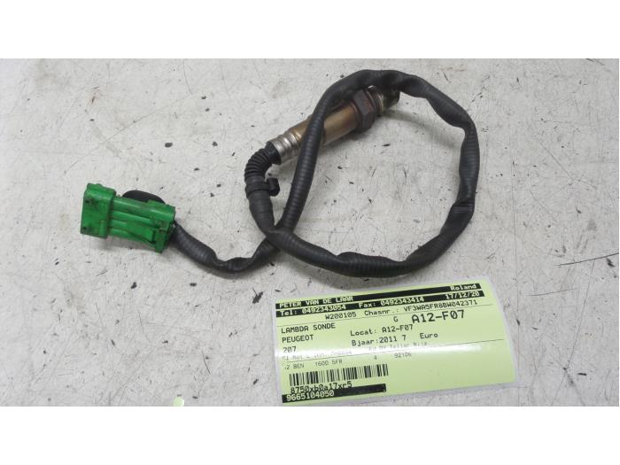 Usados Sonda Lambda Peugeot 207/207+ (WA/WC/WM) 1.6 16V GT THP Precio de solicitud ofrecido por Autodemontage van de Laar