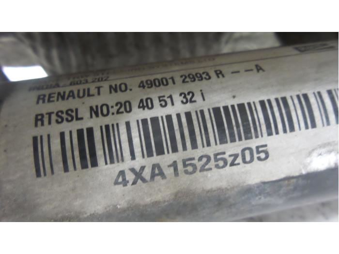 Used Dacia Duster Power steering box 490012993R