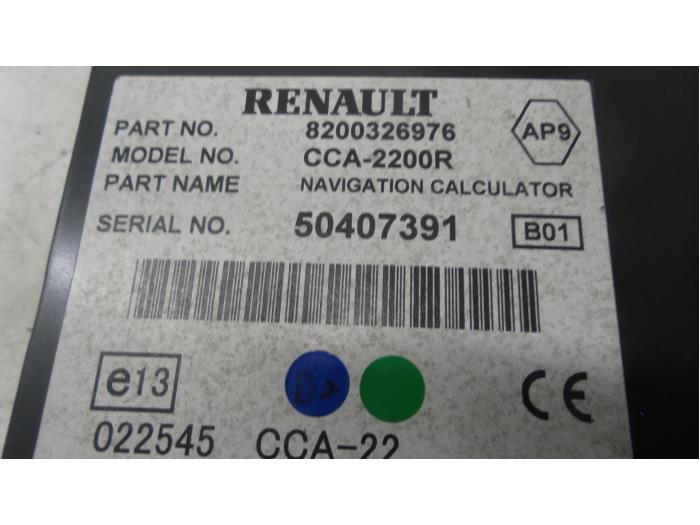 Używane System nawigacji Renault Laguna II Grandtour (KG) 2.0 16V Turbo Cena na żądanie oferowane przez Autodemontage van de Laar
