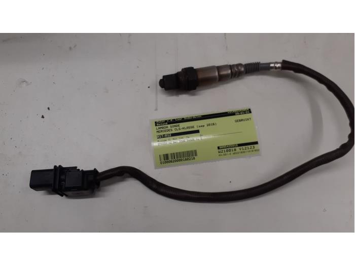 Lambda probe Mercedes CLS (C218), 2011 / 2017 400 3.5 Turbo V6 24V, Saloon, 4-dr, Petrol, 3.498cc, 245kW (333pk), RWD, M276850, 2014-07 / 2017-12, 218.361 (Used)