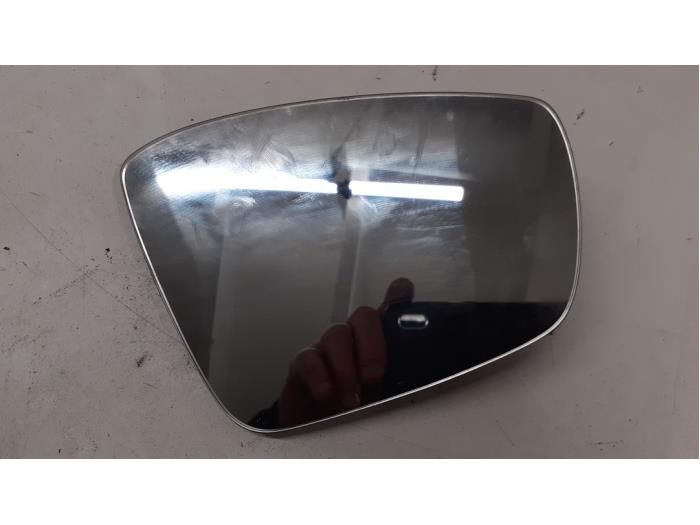 Mirror glass, right from a Volkswagen Polo V (6R) 1.2 TDI 12V BlueMotion 2010