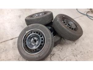Used Set of wheels + winter tyres Dacia Dokker Price € 250,00 Margin scheme offered by Autodemontage van de Laar