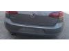 Rear bumper from a Volkswagen Golf VII (AUA), 2012 / 2021 1.4 TSI 16V, Hatchback, Petrol, 1.395cc, 103kW (140pk), FWD, CPTA; CHPA, 2012-08 / 2017-07 2013