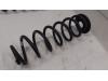 Rear coil spring from a Volkswagen Golf VII (AUA), 2012 / 2021 1.4 TSI 16V, Hatchback, Petrol, 1.395cc, 103kW (140pk), FWD, CPTA; CHPA, 2012-08 / 2017-07 2013