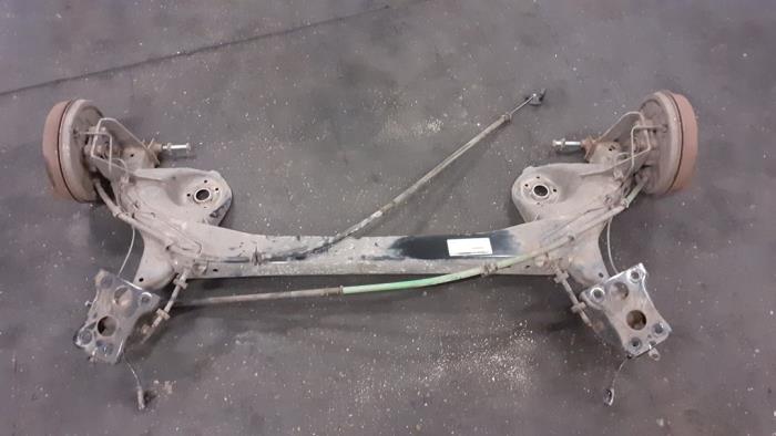 Gebrauchte Hinterachse Vorderradantrieb Peugeot Bipper (AA) 1.3 HDI Preis € 175,00 Margenregelung angeboten von Autodemontage van de Laar