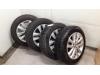 Set of sports wheels + winter tyres from a Volkswagen Polo V (6R), Hatchback, 2009 / 2017 2016