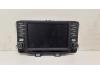 Display Multi Media control unit from a Volkswagen Polo V (6R), Hatchback, 2009 / 2017 2018
