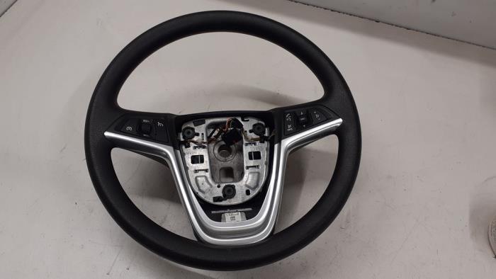 Steering wheel from a Opel Astra J (PC6/PD6/PE6/PF6) 1.6 16V Ecotec 2010
