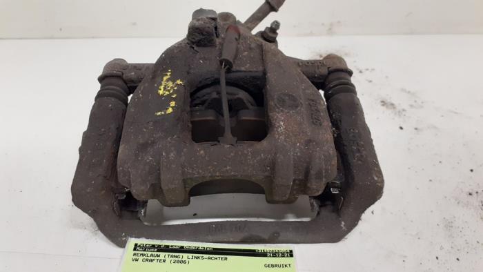 Gebrauchte Bremszange links hinten Volkswagen Crafter 2.5 TDI 30/32/35 Preis € 75,00 Margenregelung angeboten von Autodemontage van de Laar