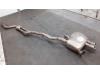 Exhaust rear silencer from a BMW 5 serie (F10) 530d 24V Blue Performance 2016