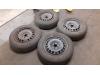 Set of wheels + tyres from a Volkswagen Polo 2017