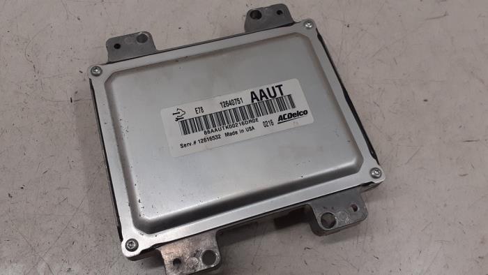 Used Engine management computer Opel Astra J (PC6/PD6/PE6/PF6) 1.4 Turbo 16V Price € 225,00 Margin scheme offered by Autodemontage van de Laar