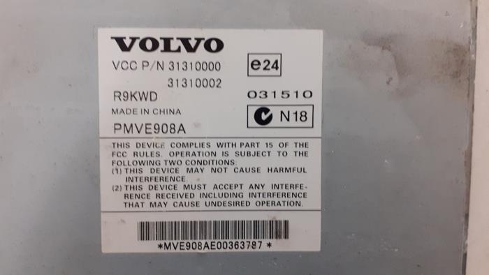 Amplificador de radio de un Volvo S40 (MS) 1.6 D 16V 2010