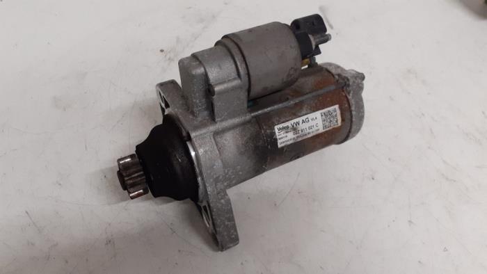 Begagnade Startmotor Skoda Fabia III (NJ3) 1.4 TDI 12V 90 Pris € 70,00 Marginaltabell erbjuds av Autodemontage van de Laar