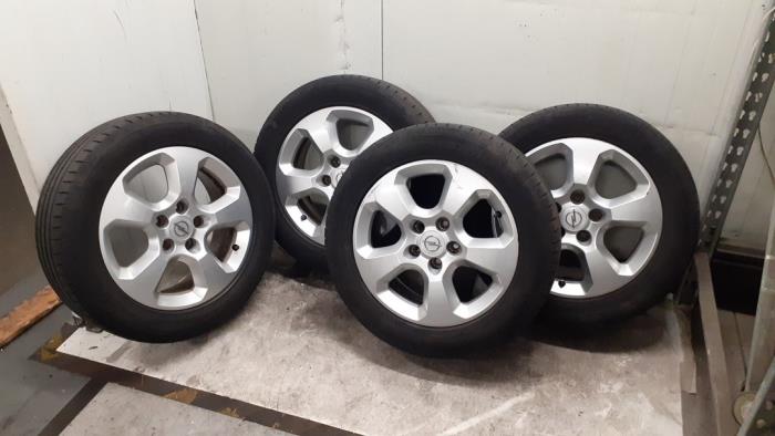 Sport Rims Set + Tires - Alloy BORBET